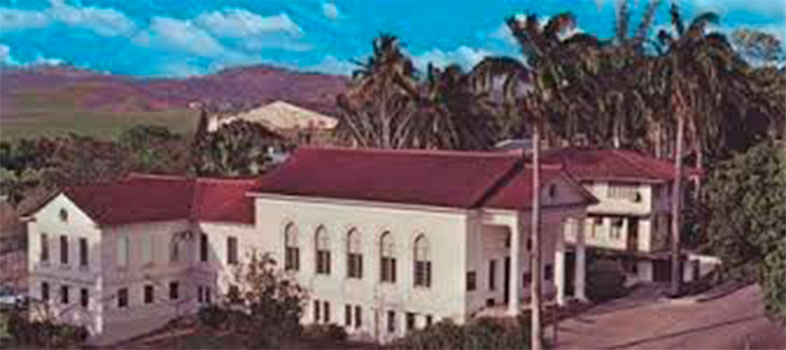 Iglesia Bautista, Balboa, Zona del Canal Postal Histórica